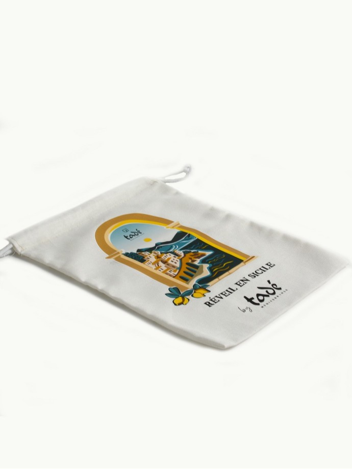 SAC COTON CADEAU · Réveil en Sicile