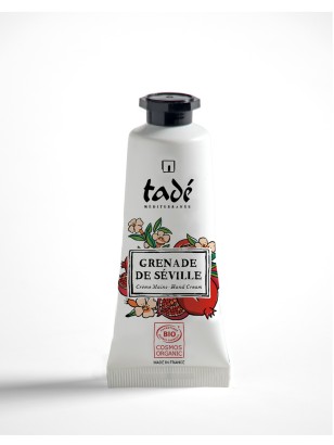 Organic hand cream with pomegranate - Hydrating and nourishing