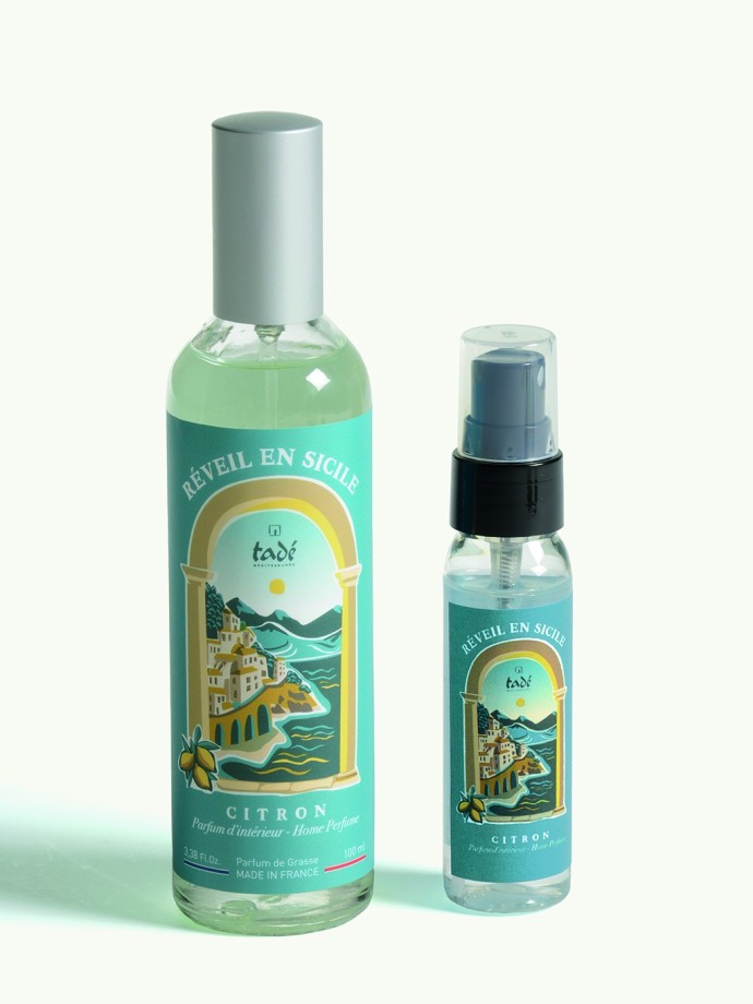 Travel Spray Lemon - Sicilian Wake-up Interior Fragrance | Tadé