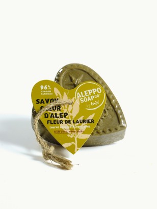 Savon d’Alep Cœur Fleur de Laurier – Naturel & Artisanal