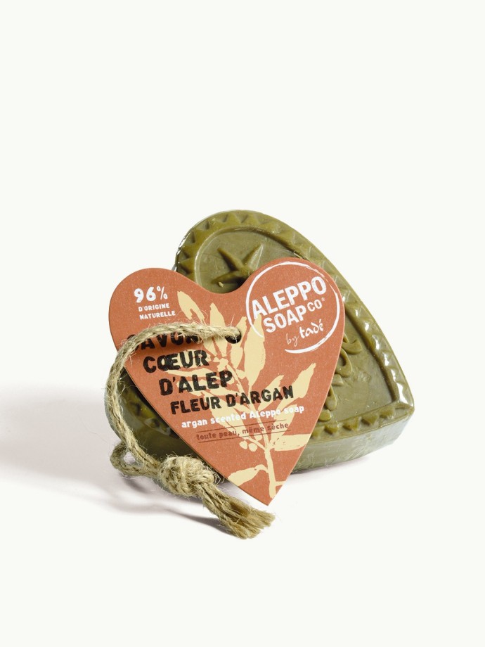 Savon d’Alep Cœur Fleur d’Argan – Naturel & Artisanal