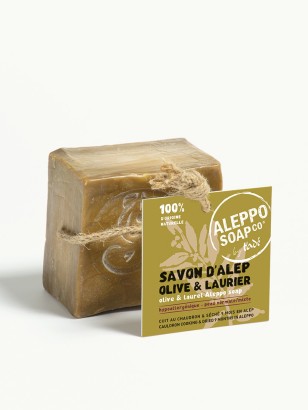 SAVON D'ALEP 200G CORDE · Olive & Laurier