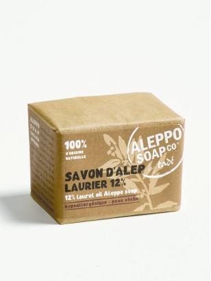 SAVON D'ALEP · Laurier 12%