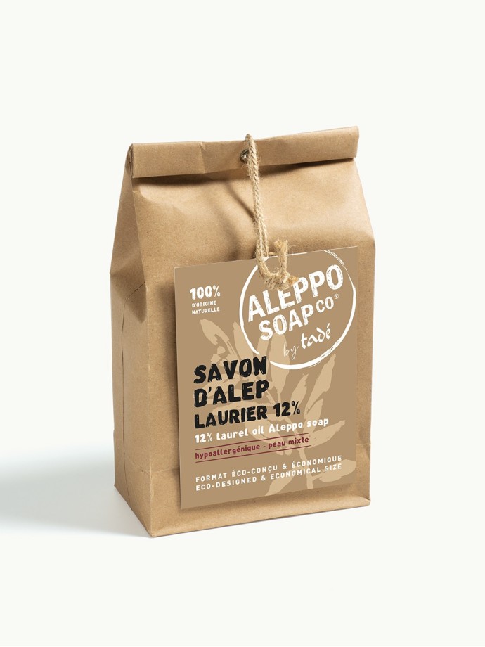 SAVON D'ALEP 12% · Vrac 1KG