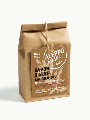 SAVON D'ALEP · 30% Vrac 1KG