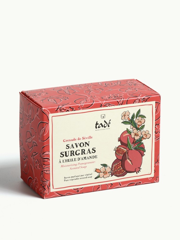 OLIVE SOAP · Seville Pomegranate – Pure vegetable soap with sweet almond oil, gourmet fragrance OLIVE SOAP · Seville Pomegranate – Pure vegetable soap with sweet almond oil, gourmet fragrance