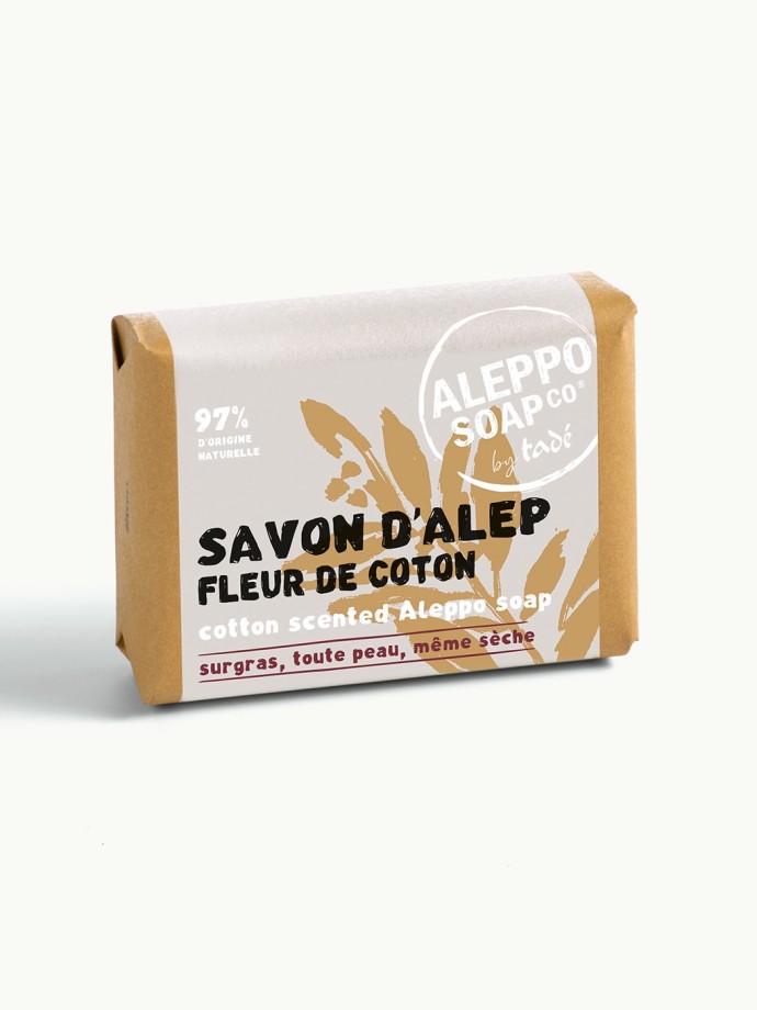 SAVON D'ALEP · Fleur de Coton