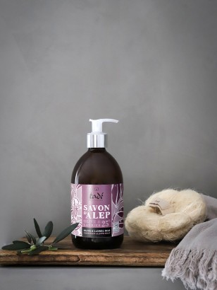 SAVON D'ALEP LIQUIDE · Laurier 25%