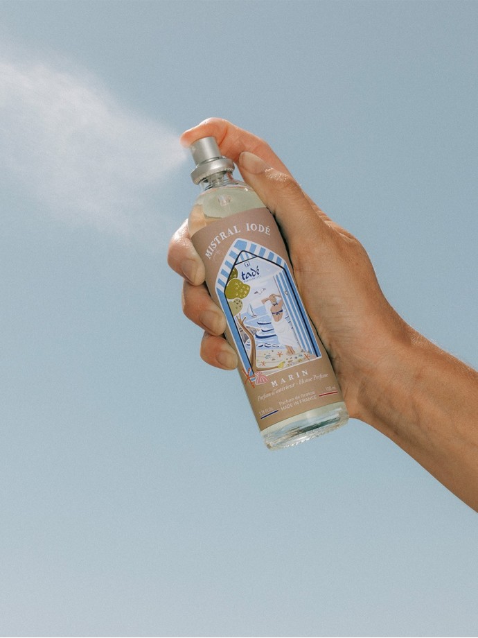 Spray parfum d'intérieur – Mistral Iodé | Tadé