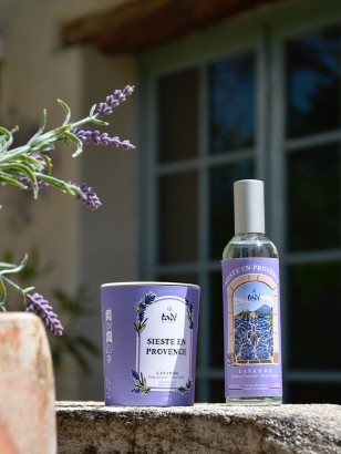 Scented Candle Tadé Lavender · Afternoon Nap in Provence · 180g · Eco-designed, made in France