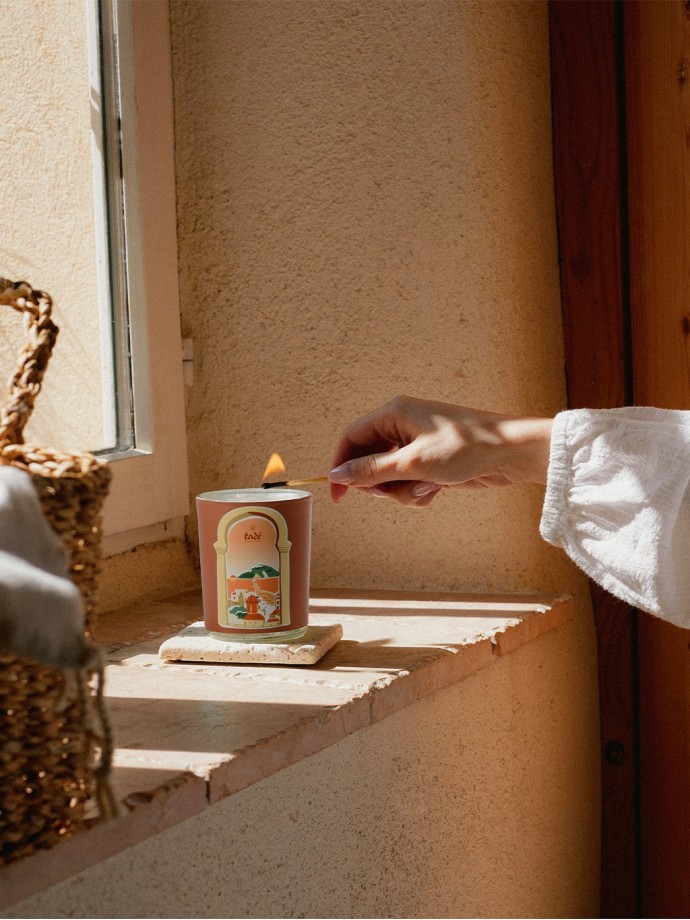 Scented candle Orange Blossom Tadé, Andalusian Sunset