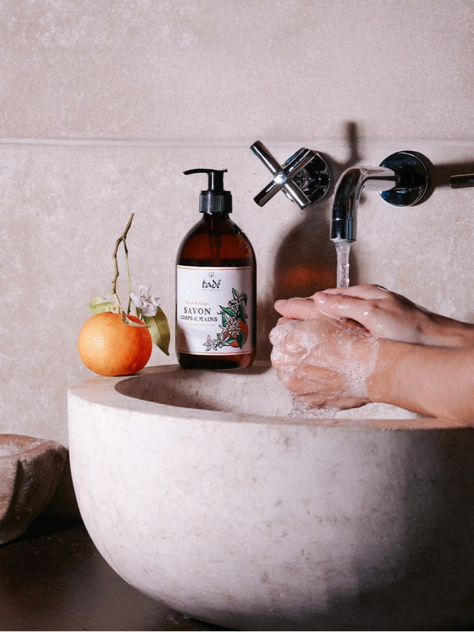 SAVON LIQUIDE CERTIFIÉ BIO · Néroli de Capri