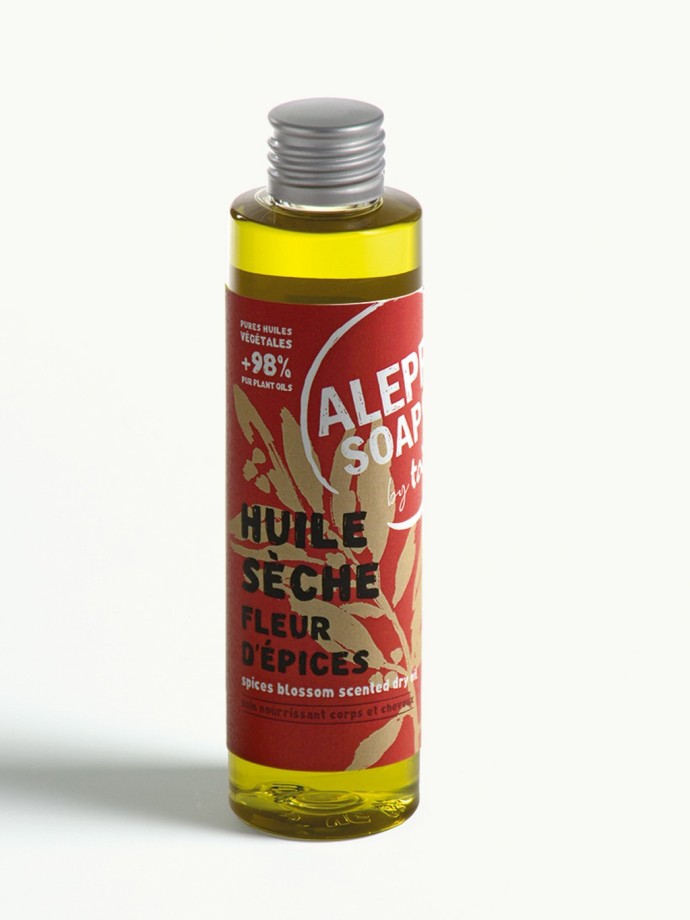 Huile sèche soin naturel 150ml – Fleur d'épices | Tadé