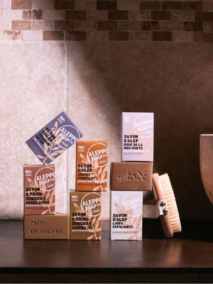 SAVON D'ALEP · Boue de la Mer Morte