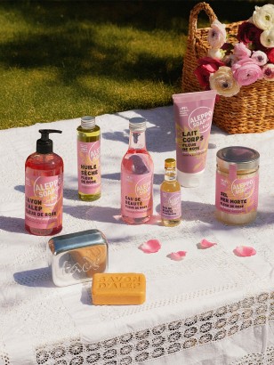 Savonnette d'Alep parfumée 100g – Fleur de rose | Tadé