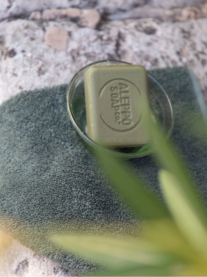 Savonnette d'Alep parfumée 100g – Fleur de rose | Tadé