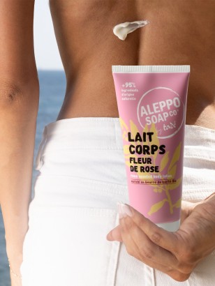 Lait Corps Naturel Fleur de Rose 200ML – Tadé soins hydratants