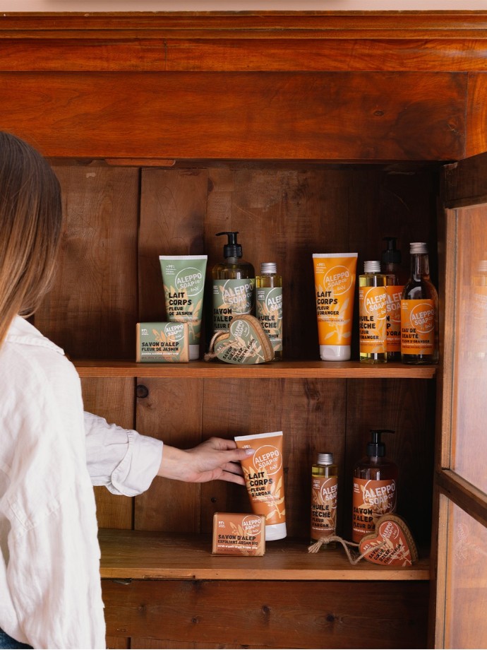 LIQUID ALEP SOAP · Orange Blossom