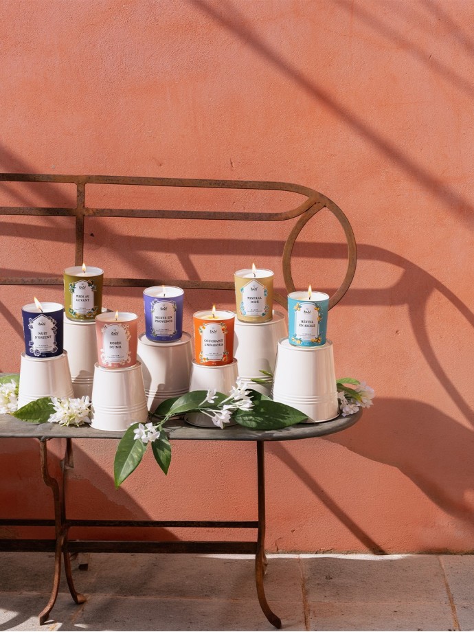 Scented candle Tadé Mistral Iodée · 180g · Eco-designed, made in France