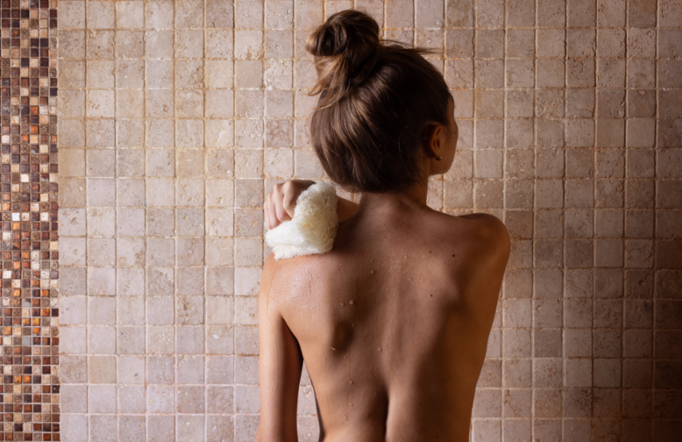 Natural bath sponge for shower and bath | Tadé
